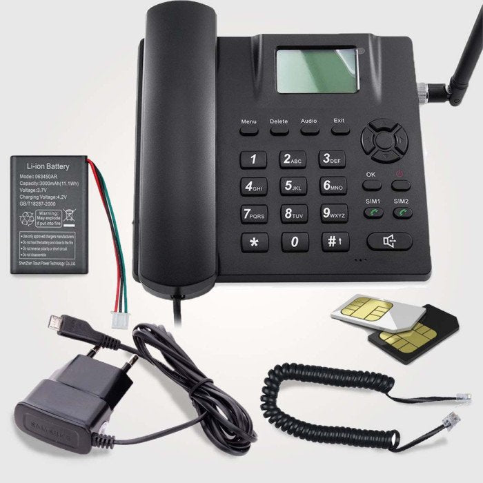 Dual Sim Support Land Phone