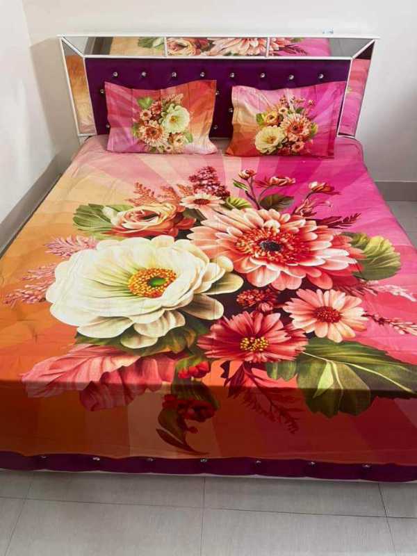 Exclusive Cotton King Size Panel Bed sheet