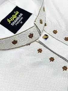 Luxurious White Embroidery